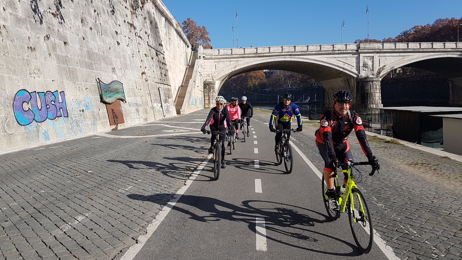 Roma ciclabile Tevere Appia20